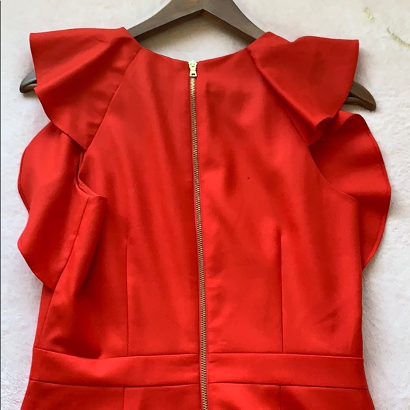 J Crew elegant red dress - Picture 3 of 6